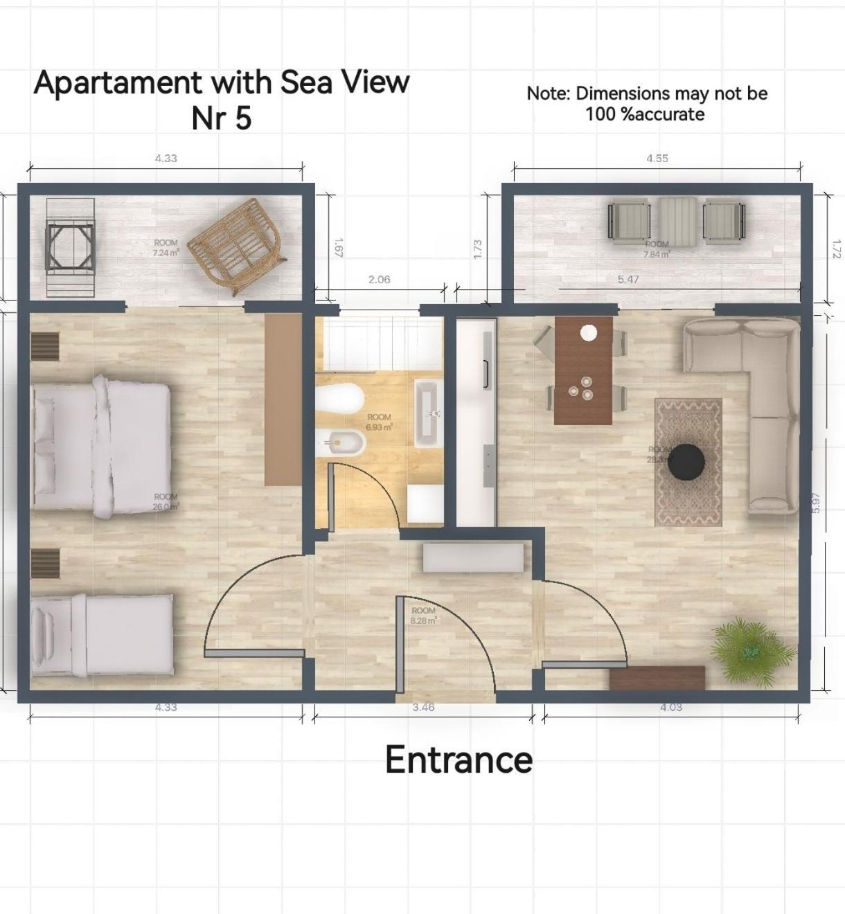 Lungomare Luxury Sea View Apartaments Avlonya Dış mekan fotoğraf